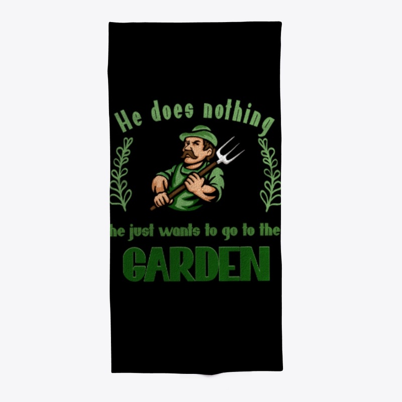 Gardener just wants to go to the garden.
