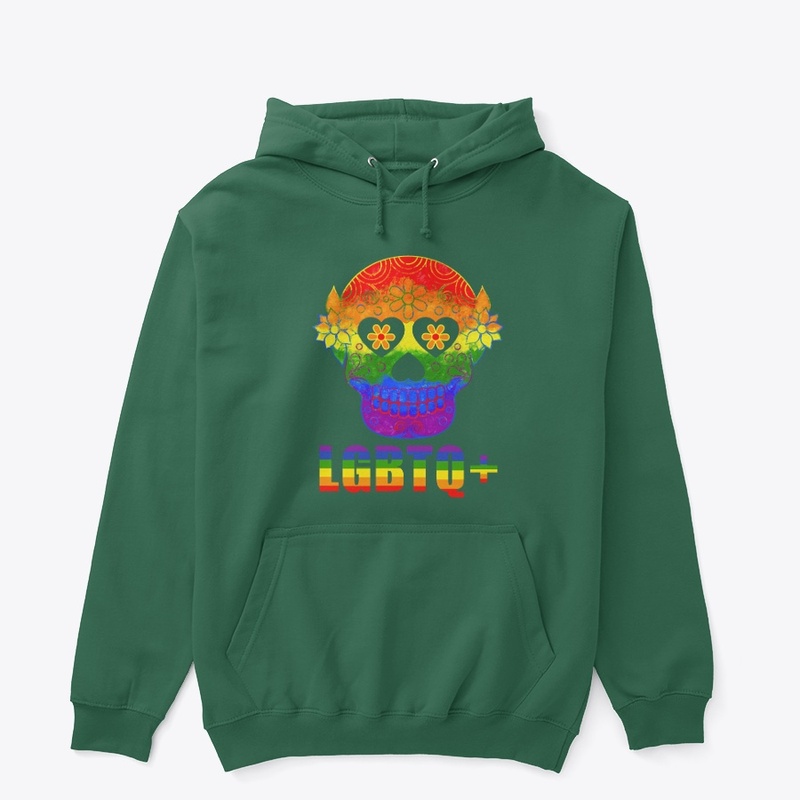 Pride LGBTQ+ Skull T shirts
