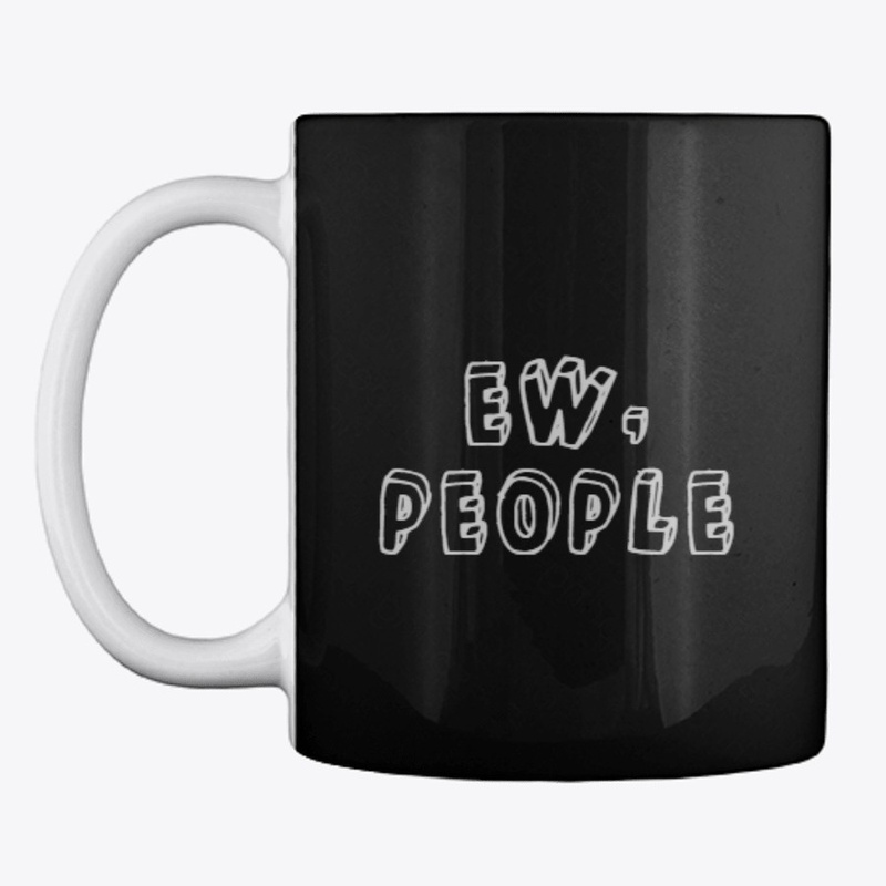 Introvert t-shirt - Funny Ew, people 