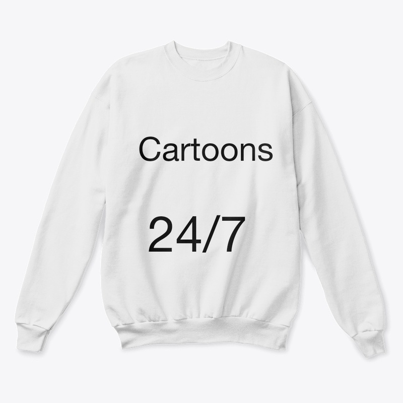 Cartoons 24/7 collage hoodies 