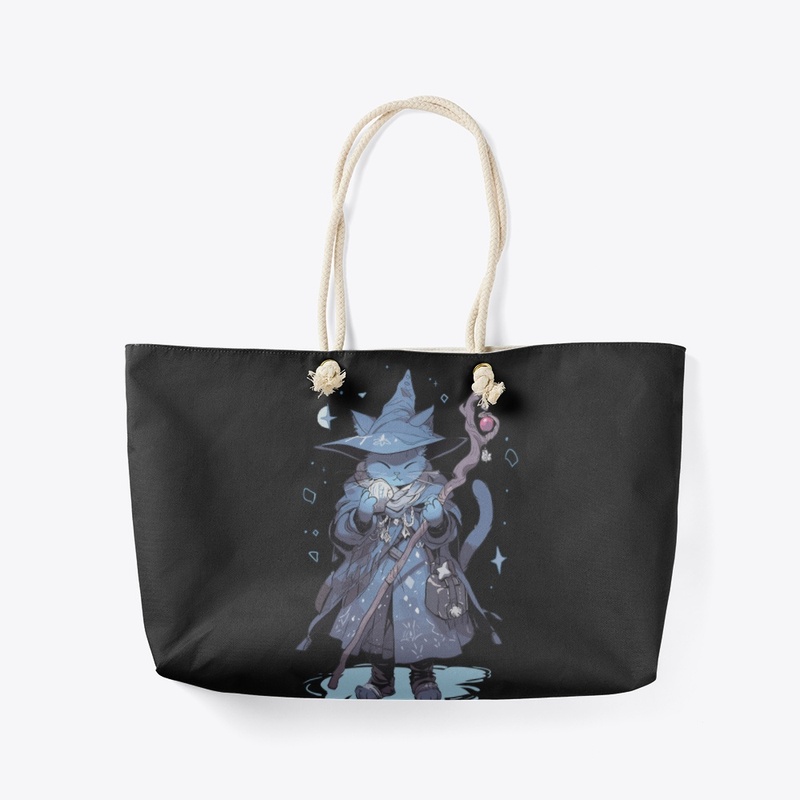 Fantasy Cat Wizard
