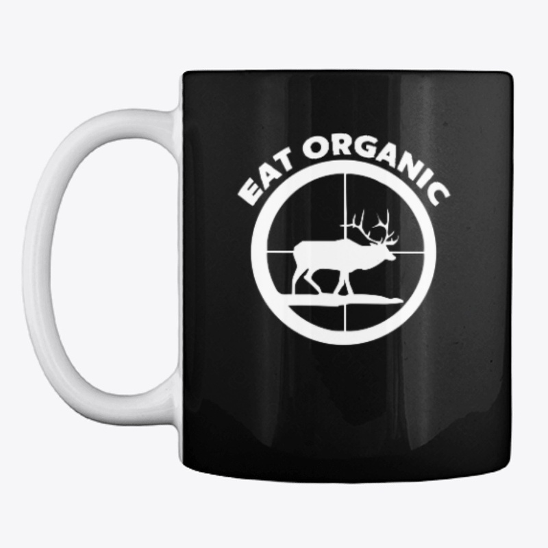 Eat Organic Deer Elk Hunting Shirt