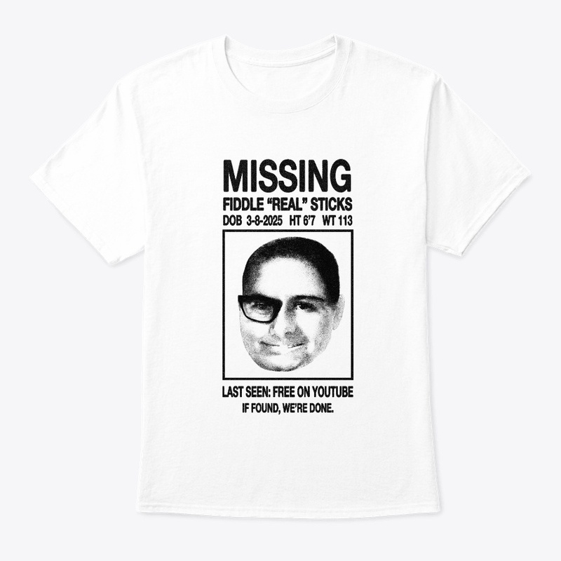 Missing Poster Tee