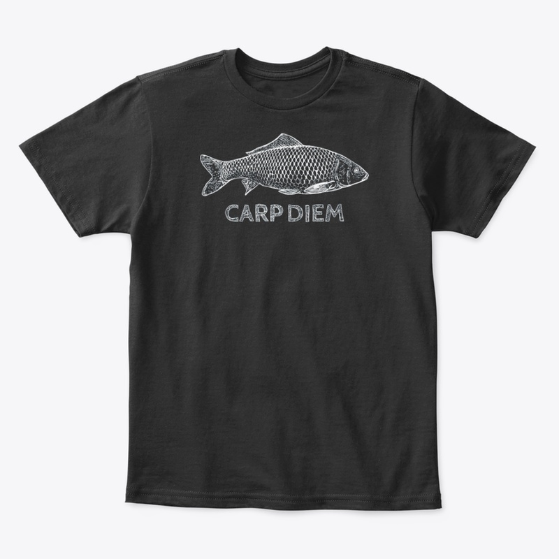 Carp Diem Shirt Funny Fish Pun Fishing