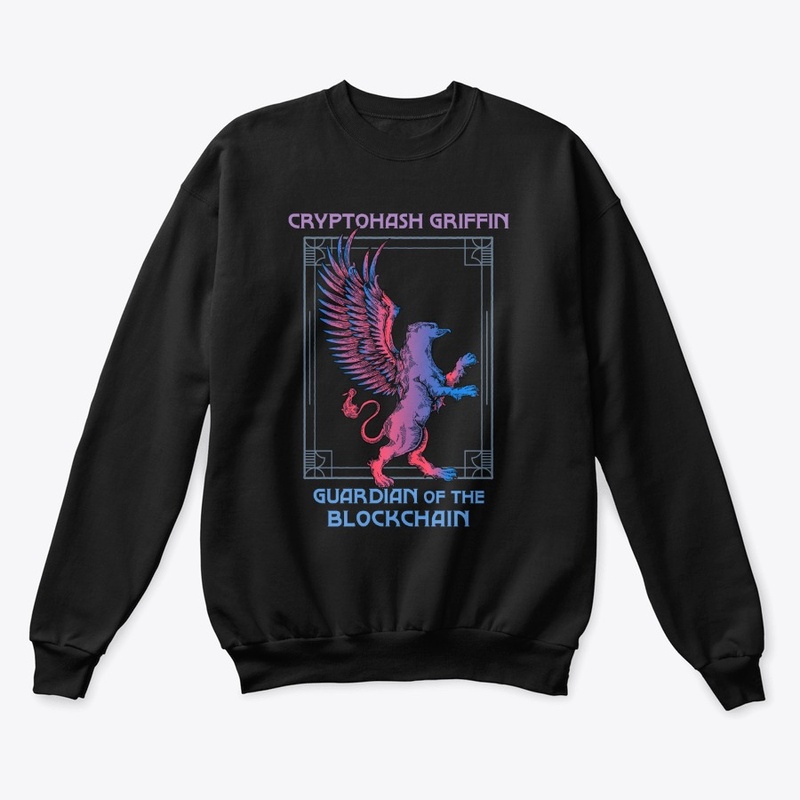 Cryptohash Griffin Heraldry (black)