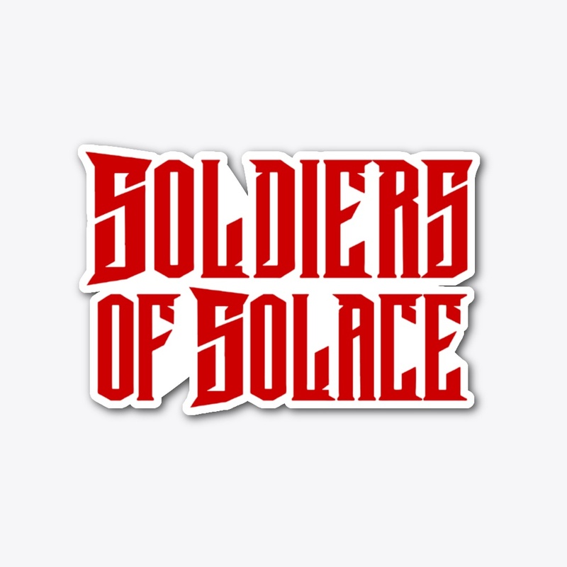 Die Cut Sticker Name Red