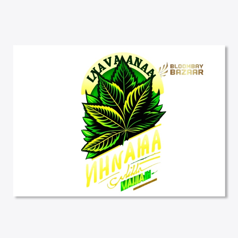 van marijuana tshirt design more buds