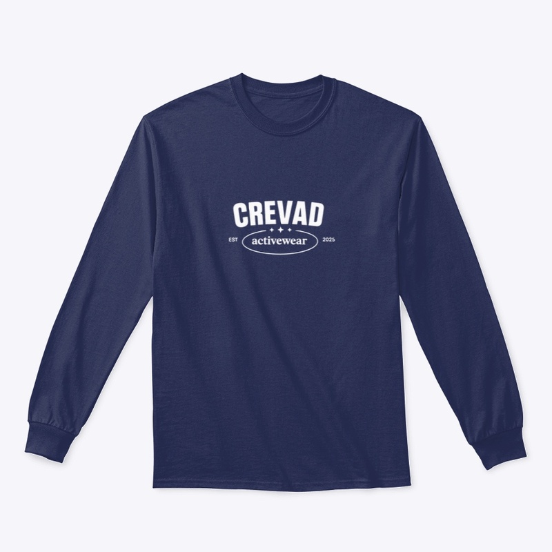 “Crevad”classic long sleeve tee