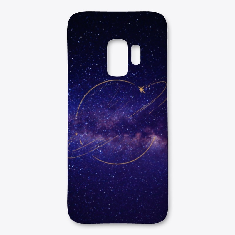 Space Starry Sky, Night Sky, Phone Case