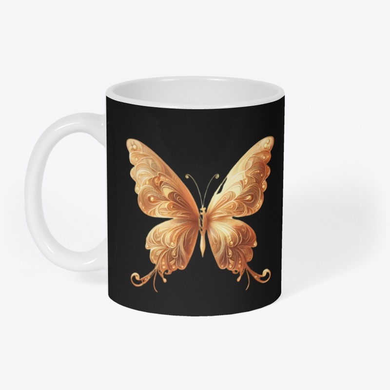 Single Golden Butterfly SL3