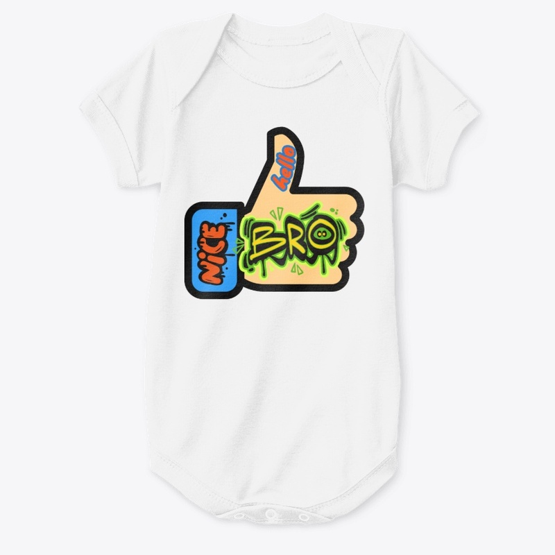 Nice Bro / Smile Bro Kids & Gents Tee