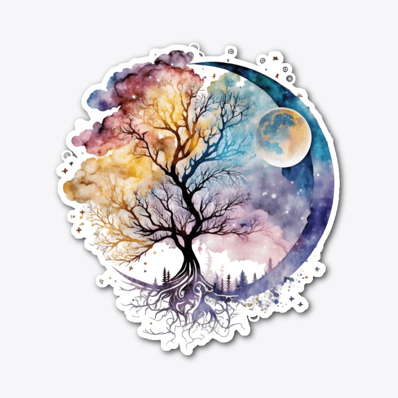 Watercolor Tree of Life