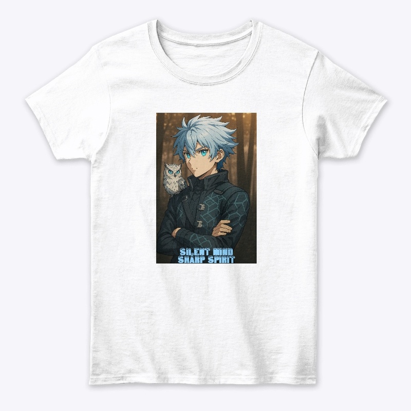 Anime Warrior Owl Companion Tee