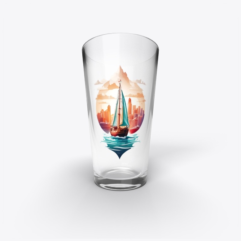Ship in a ocean