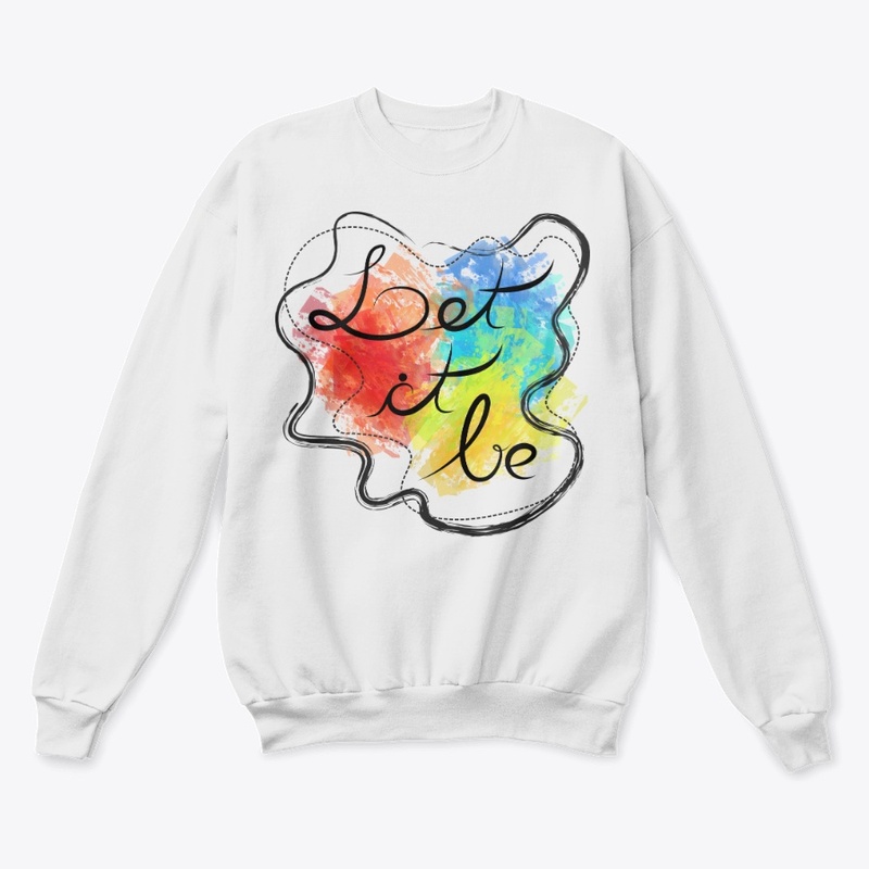 Art Lettering: "Let It Be"