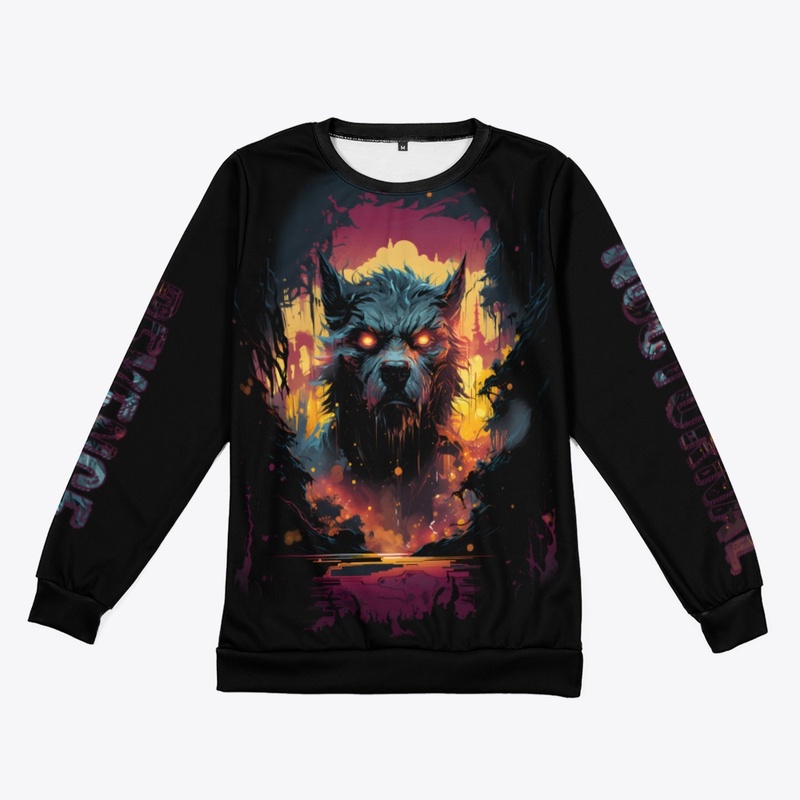 Nocturnal Revenge Wolf In The Swamp