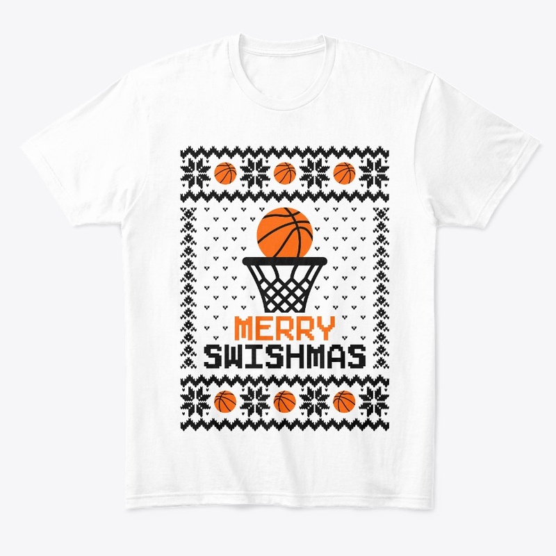 Merry Swishmas Basketball Ugly Sweater