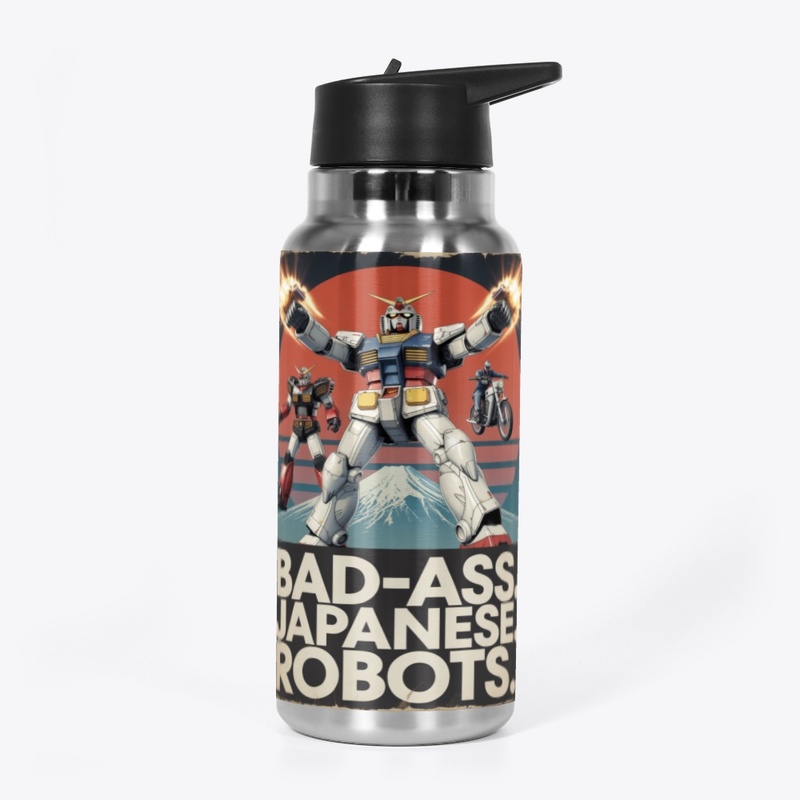 BAD-ASS. JAPANESE. ROBOTS. 2 Retro Blast