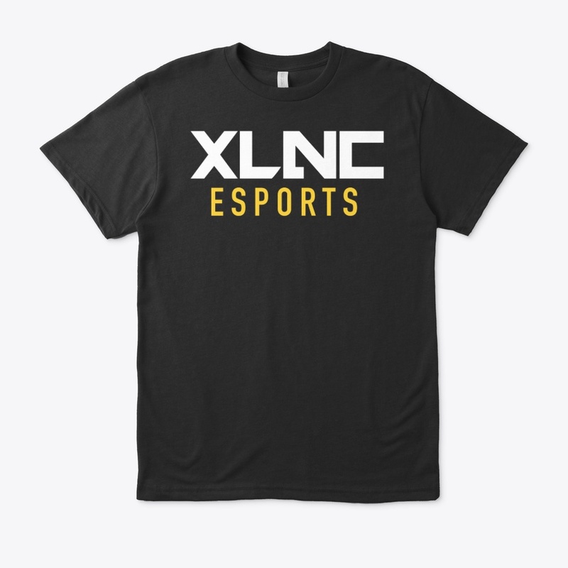 XLNC Esports Logo (White/Gold)