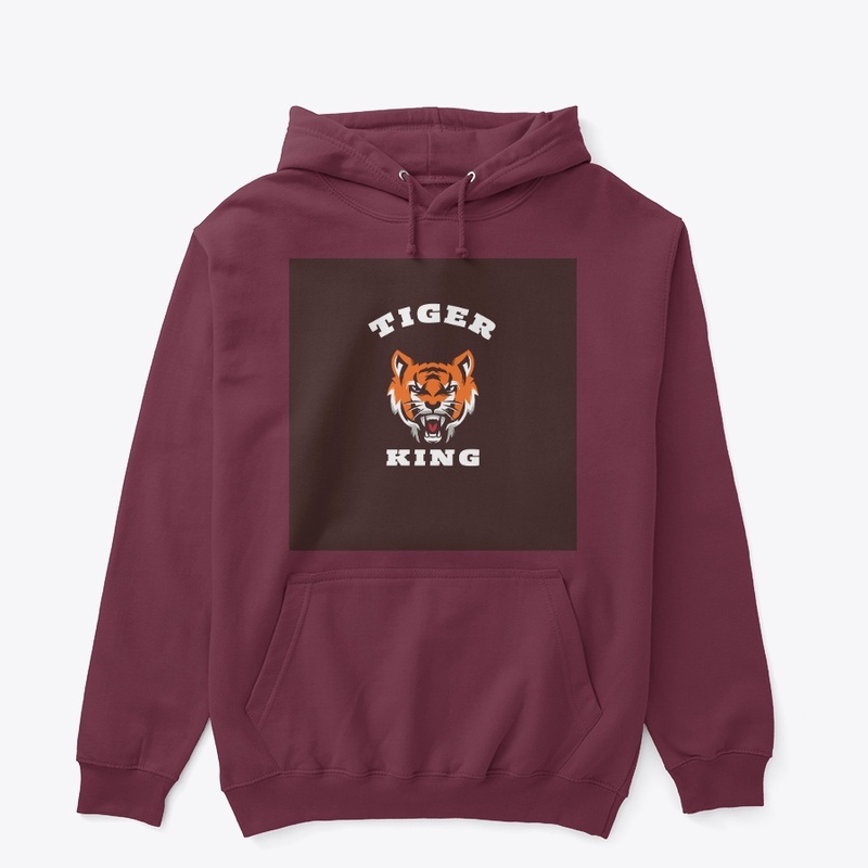 Tiger is king Hoodies 