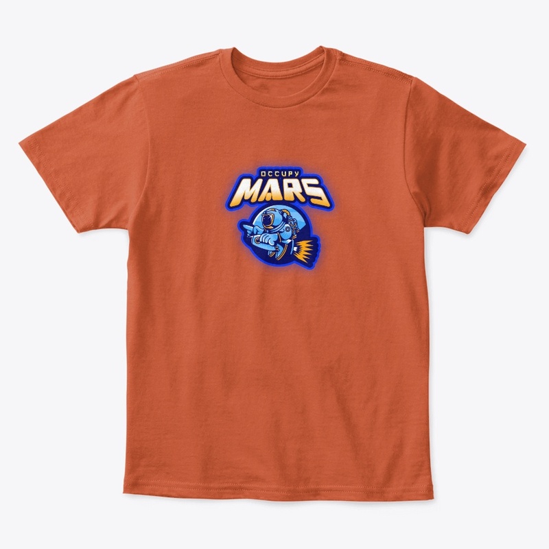 Occupy Mars Cartoon Shuttle