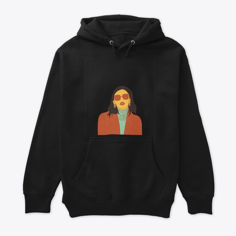 Stylish woman design
