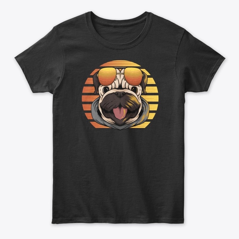 Retro Pug