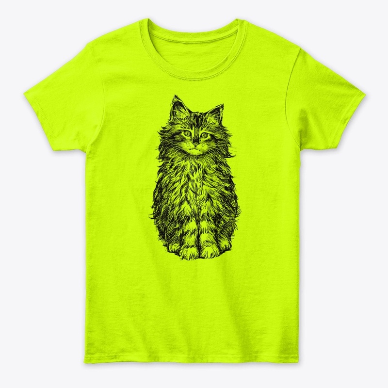 cats woman  and man  t shirt