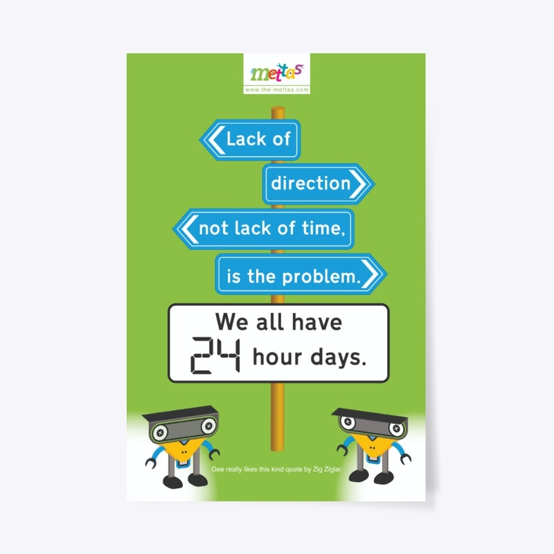 Gee – Mettas Quote Poster