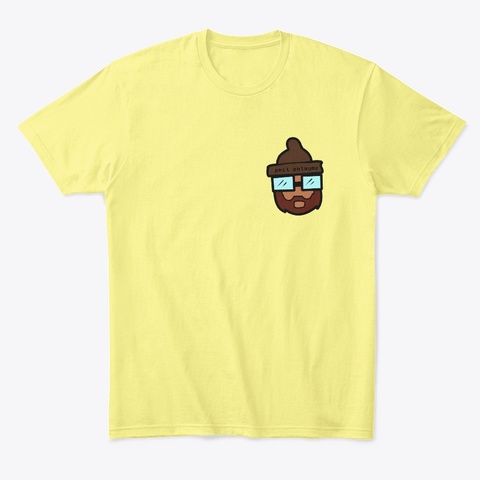 Phil Phlaymz Full Color Logo Tee 2019 Lemon Yellow  Camiseta Front