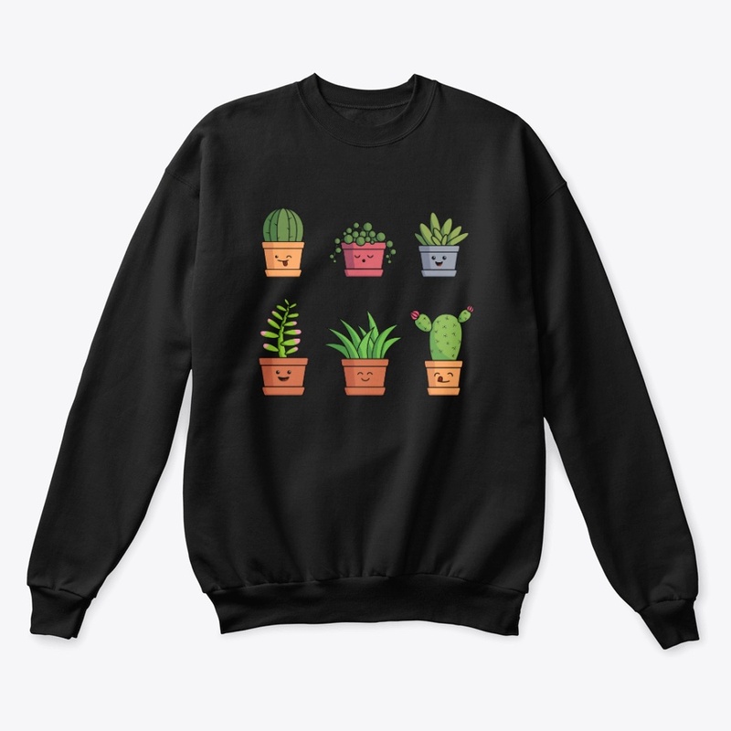 Happy succulents and cacti