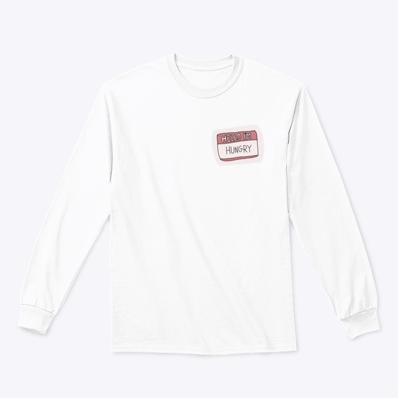 Hello Im Hungry Name Tag