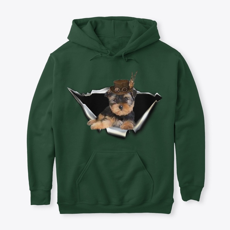 morkie 3D Car sticker