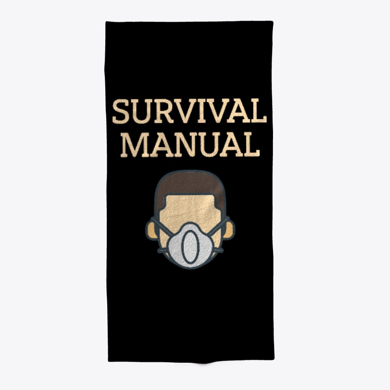 SURVIVAL MANUAL MEDICAL MASK T SHIRT