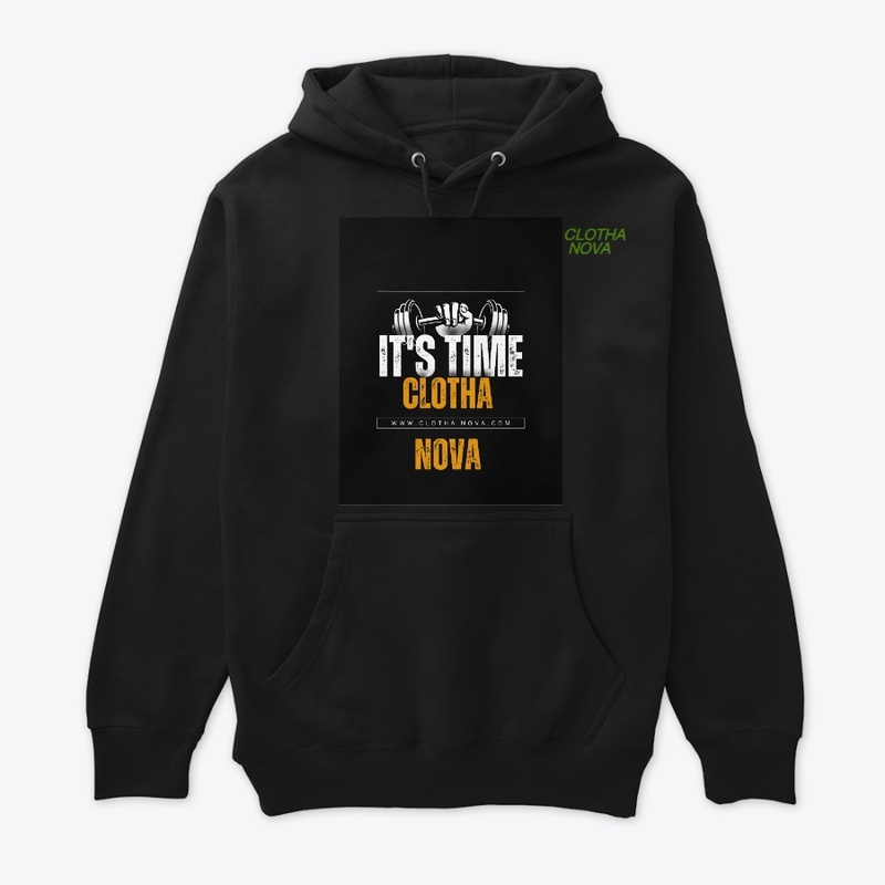  Classic Black T-Shirt by Clotha Nova