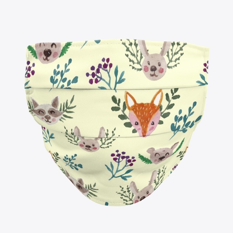 Koalas and Foxes Face Mask
