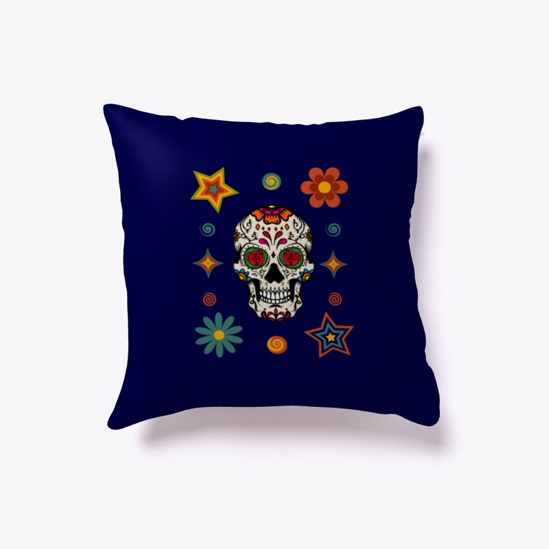 Skull and stars