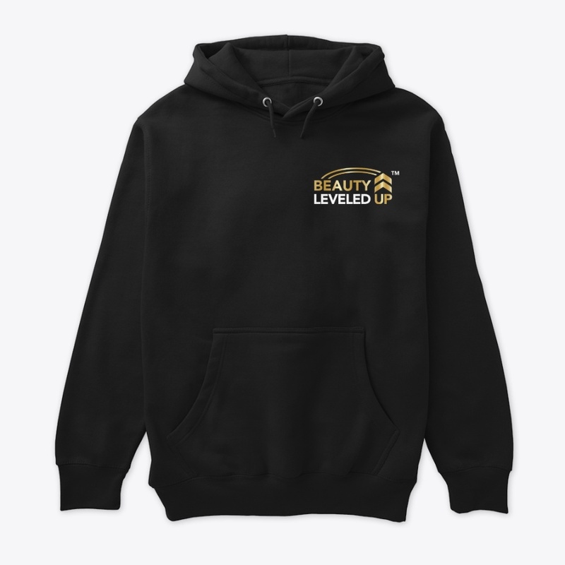 Beauty Leveled Up Logo (White Logo)