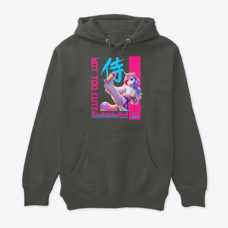 Karate Girl Shirt -Not Too Cute to Kick 