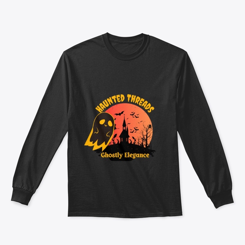HAUNTED THREADS Ghostly T-SHIRT