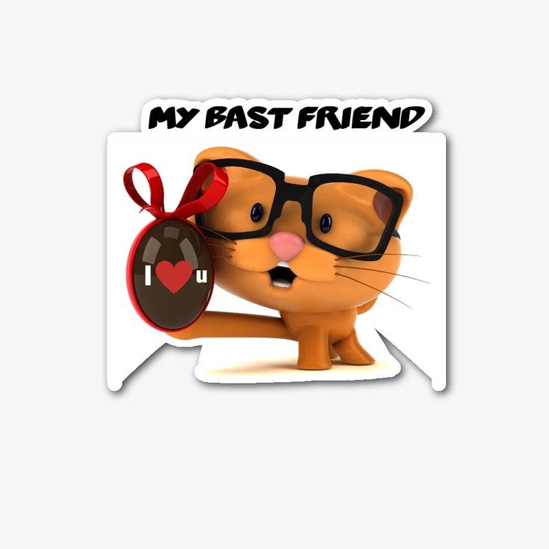 MY cat my bast friend 
