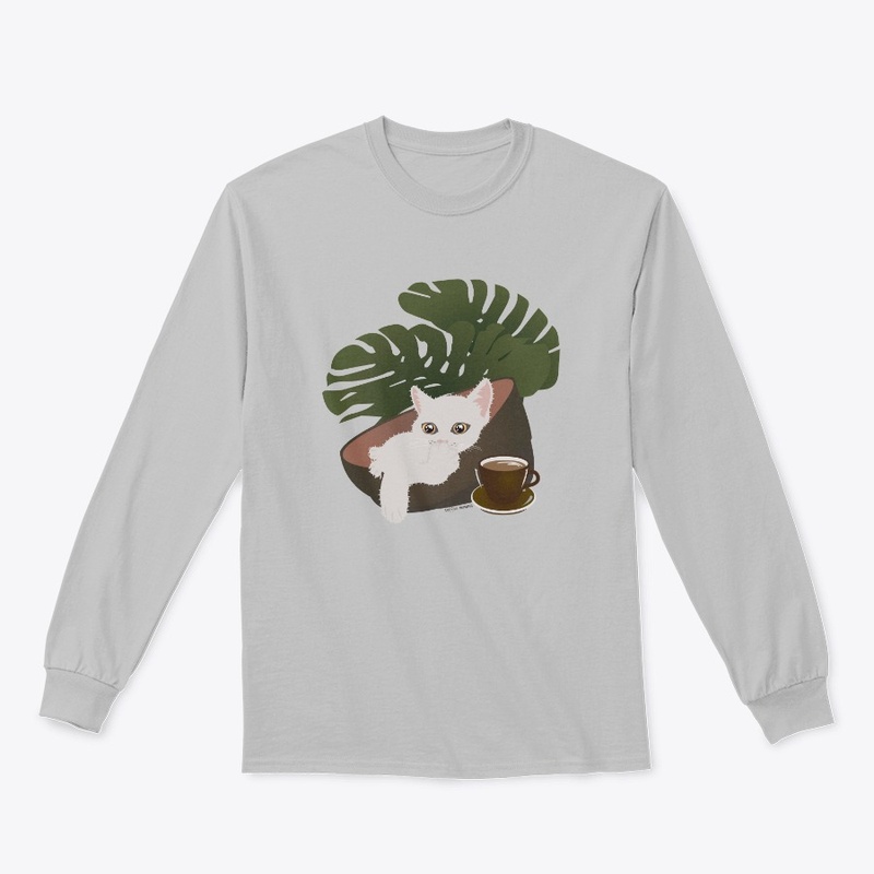 White Cat Coffee and her Montera Plant