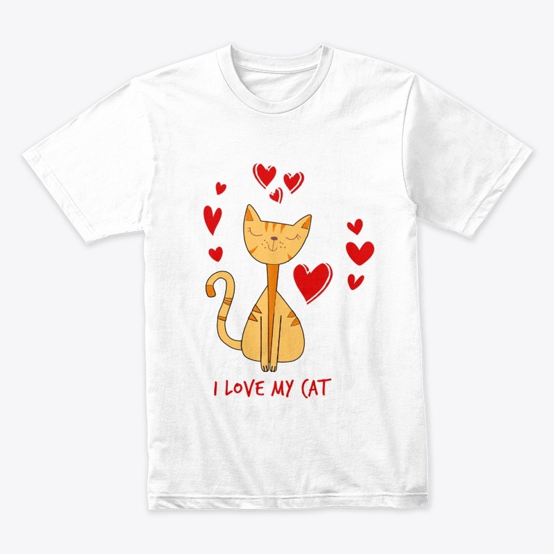 I love my cat.