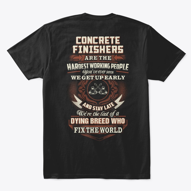 Concrete Finisher Warrior Hoodie 