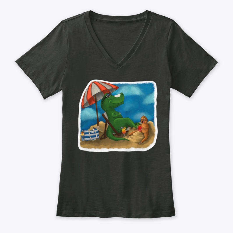Beach Vibes - Compact Outline