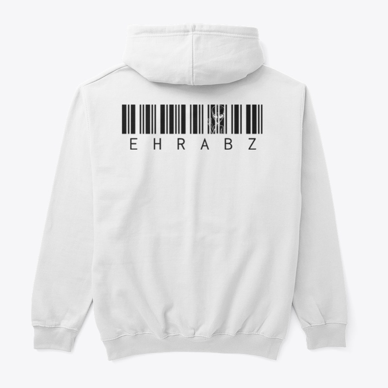 Black Barcode Hoodie