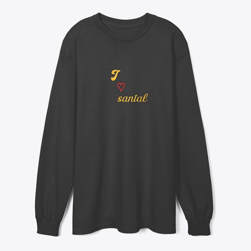 'I love santal' new stylish shirt 