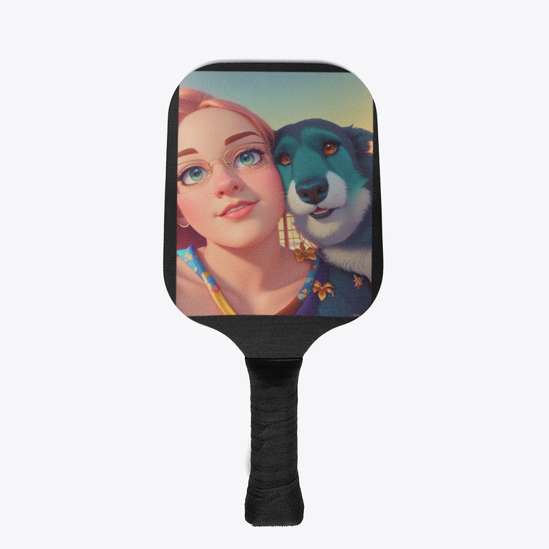 Crystal Coochise and Service Dog Lulu