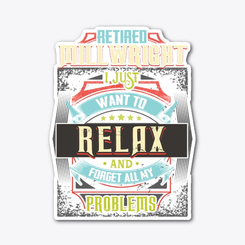 Retired Millwright Relax Hoodie