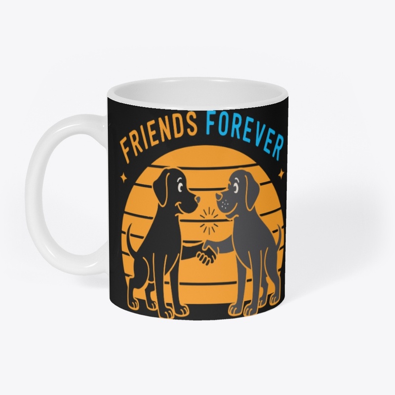 Friends Forever Vintage-Style T-shirt